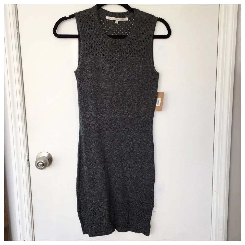NWT Rachel Roy Perforated Knit Dress - Picture 3 of 5